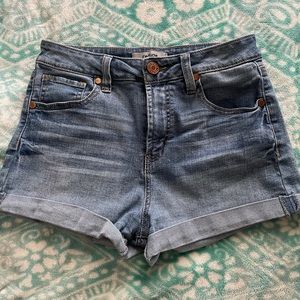 Lightly worn jean shorts